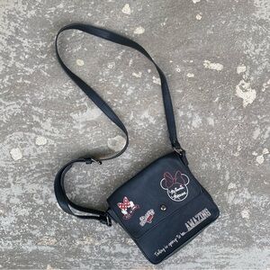 Disney Minnie Mouse Black Shoulder or Crossbody Bag